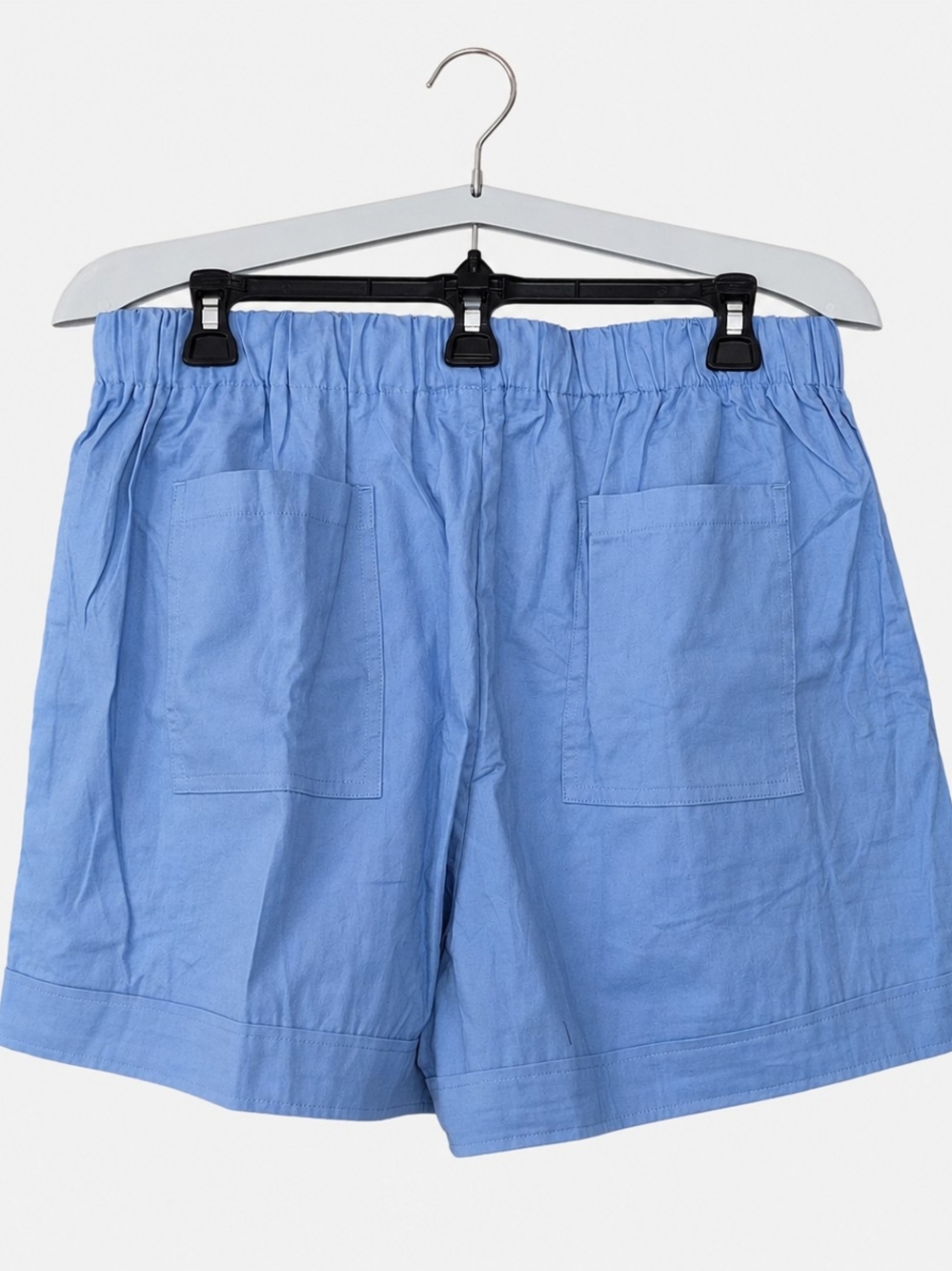 🚨 Elapsy Everyday Drawstring Women's Shorts in Periwinkle Blue - NIP - Picture 5 of 7